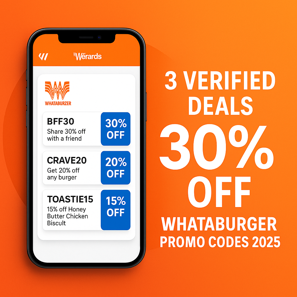 Whataburger promo codes